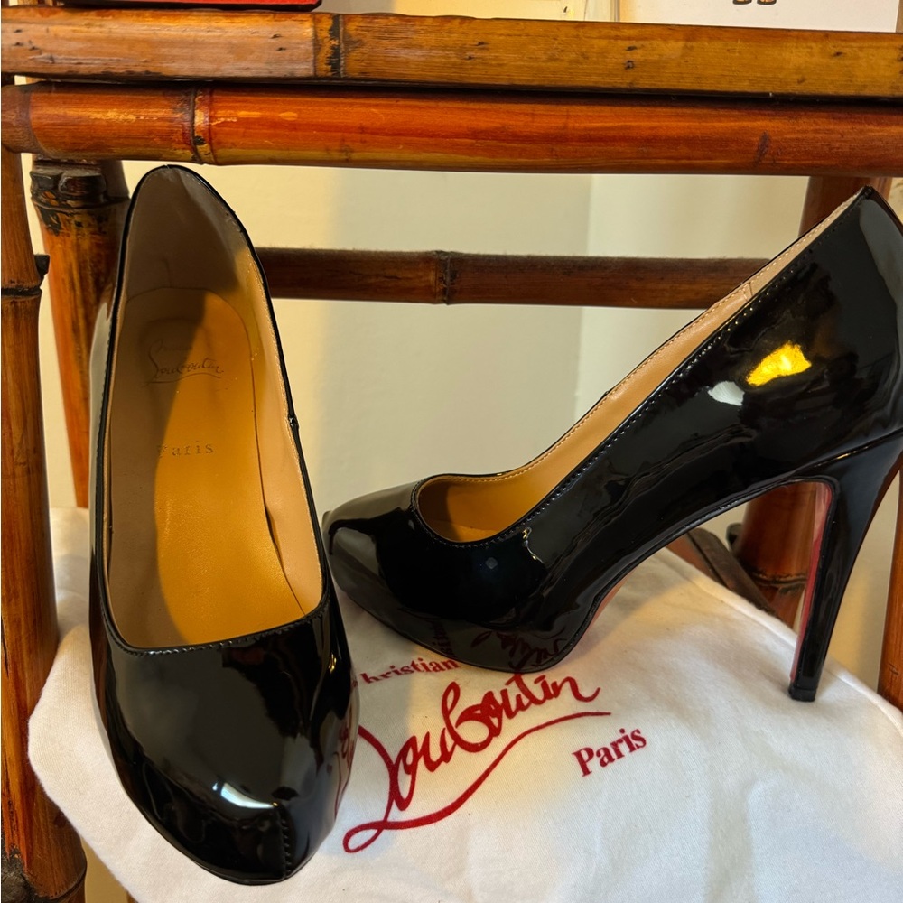 Christian Louboutin 100mm Black Heels